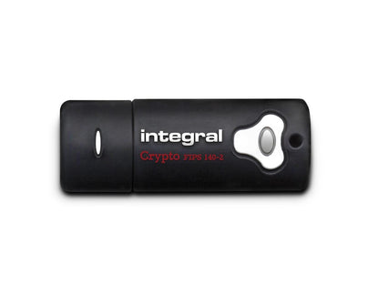 8GB Integral Drive FIPS 140-2 Encrypted USB3.0 Flash Drive (256-bit Hardware Encryption)