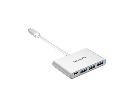 AData USB-C Hub (with 3x USB 3.1 + 1x USB-C port) Silver