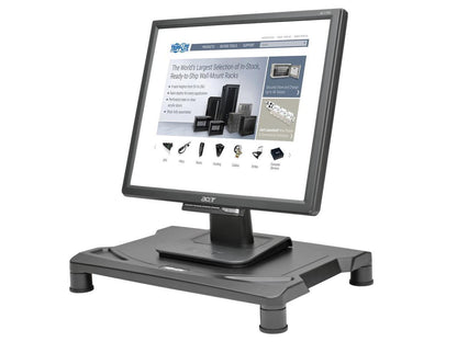 Tripp Lite Monitor Riser Universal 15-3/5"Wx11-1/4"Dx5-1/4"H Black MR1612