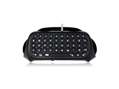 NEON Wireless Keyboard for PS4 Controller Color Black Model PS4-WKEY-Blk