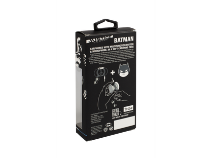 DC Comics Batman Earphones with Travel Case