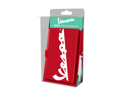 4000mAh Vespa Berry Power Bank