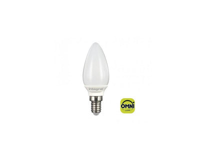 Integral LED Candle Omni-Lamp 2.9 Watts 25W 250lm E14 Socket Small Edison ILB35E14O2.9N03KHCWA