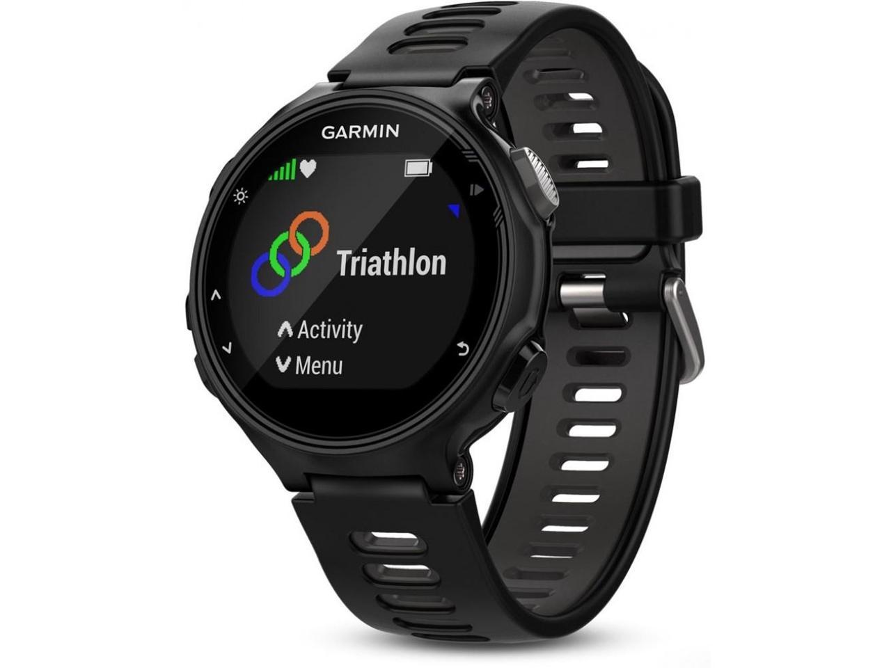 Garmin Forerunner 735XT GPS Running Watch Black/Grey Model 010-01614-06
