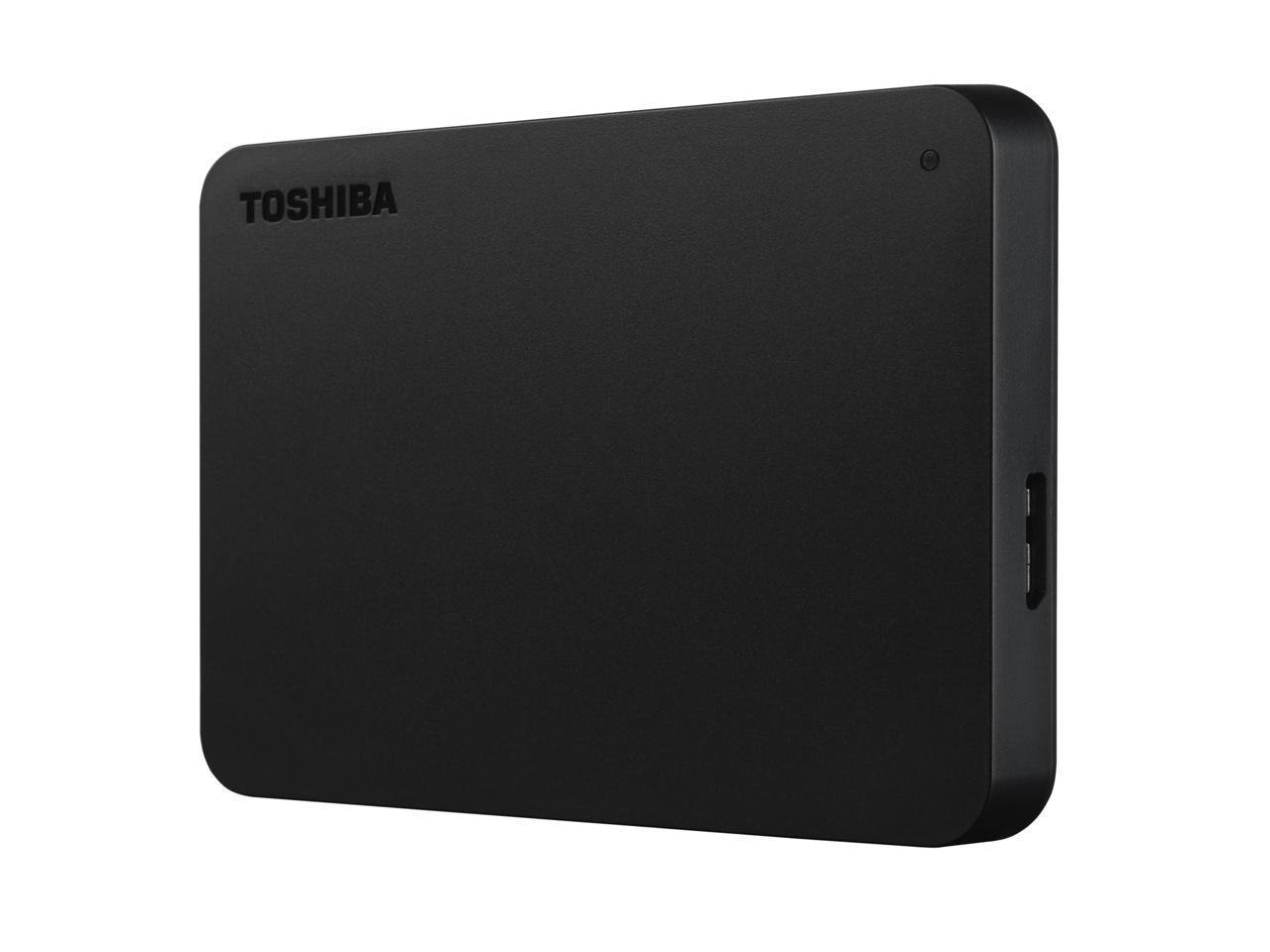 TOSHIBA 1TB Canvio Basics Portable Hard Drive USB 3.0 Model HDTB410EK3AA Black