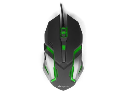 NGS GMX-100 Gaming Mouse, 6 Buttons, 7 Colours LED