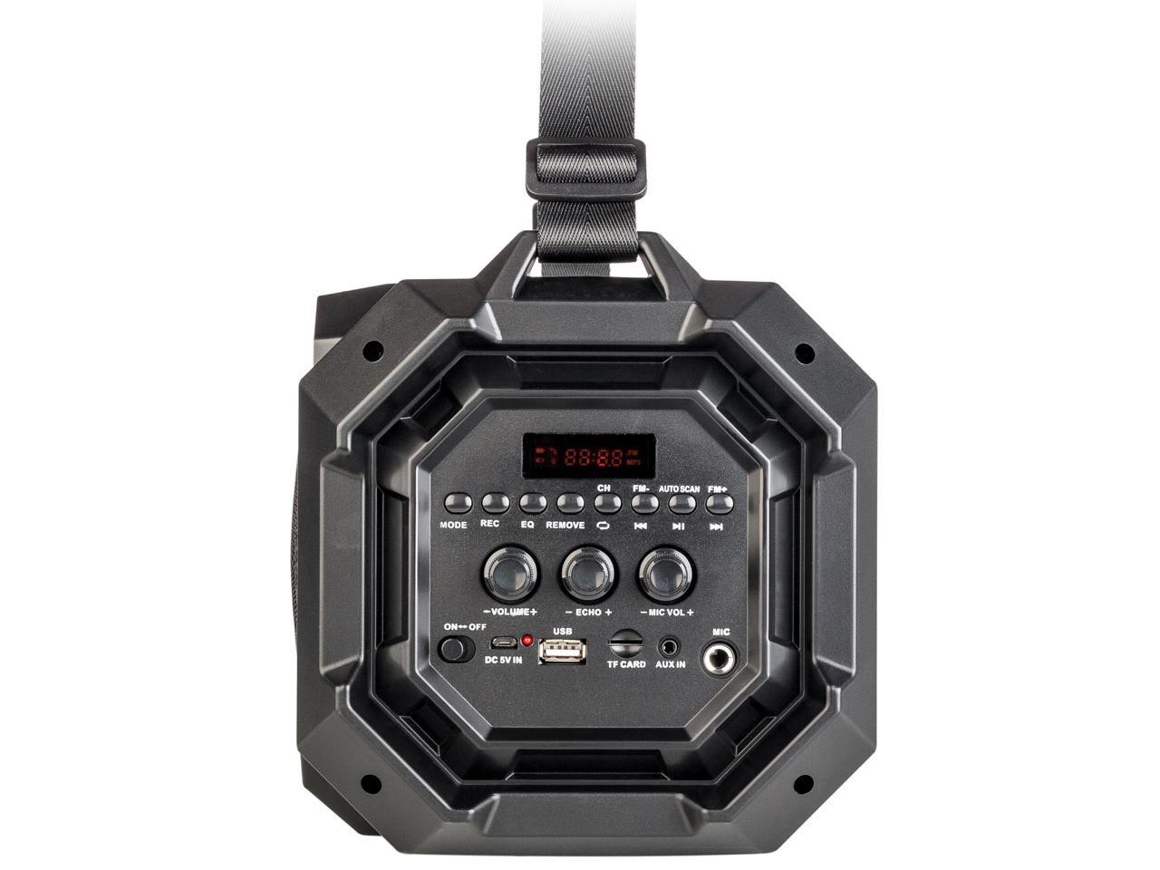 NGS 100W Premium Portable BT BoomBox Speaker - StreetFusion