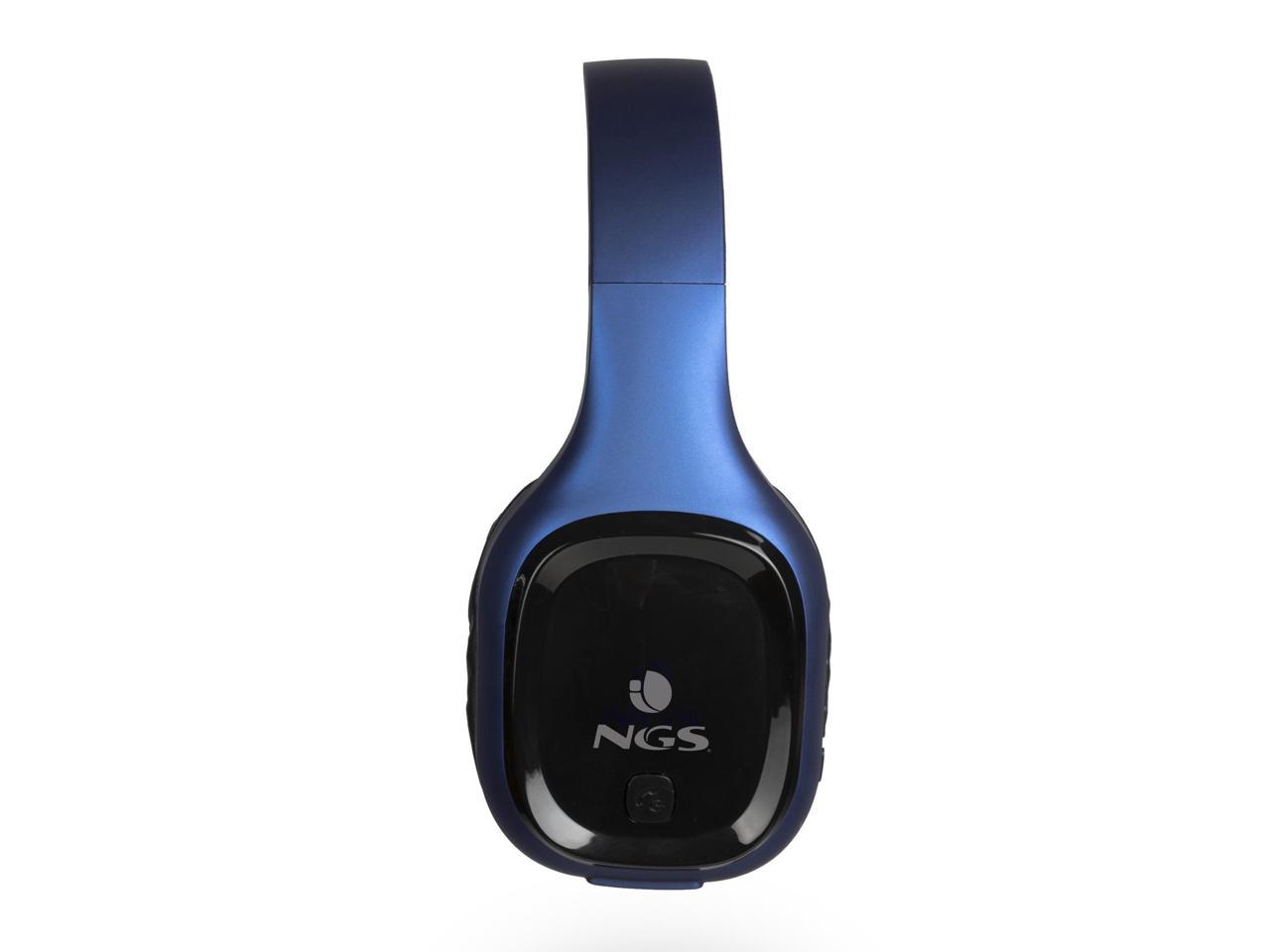 NGS Artica Sloth Wireless BT Headphones, Blue