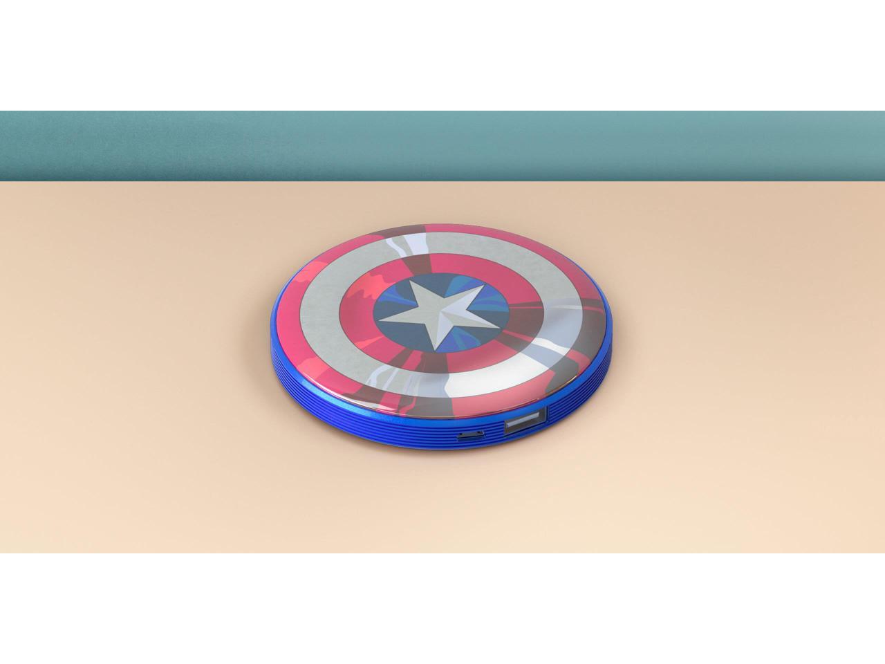 4000mAh Marvel Captain America Shield Power Bank