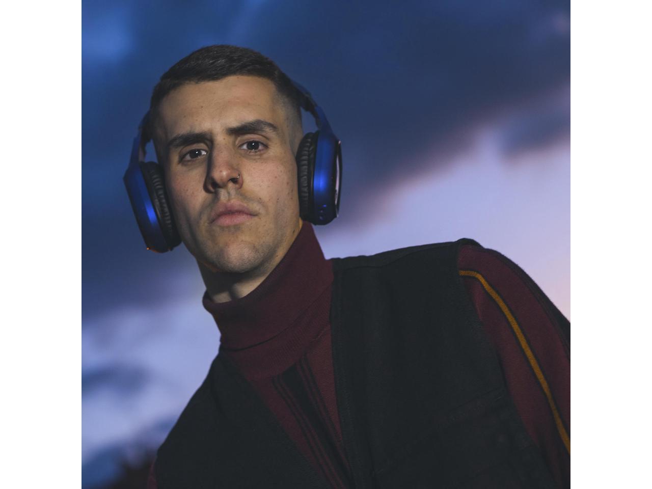 NGS Artica Sloth Wireless BT Headphones, Blue