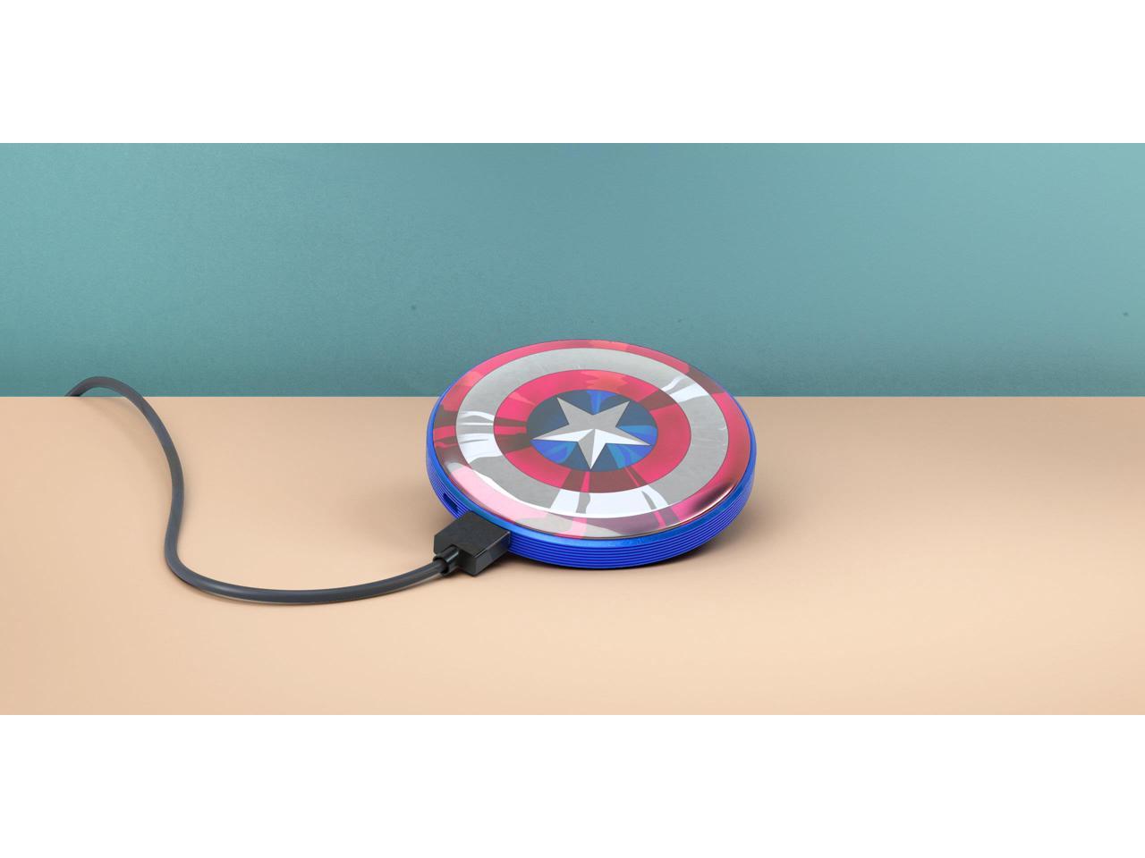 4000mAh Marvel Captain America Shield Power Bank