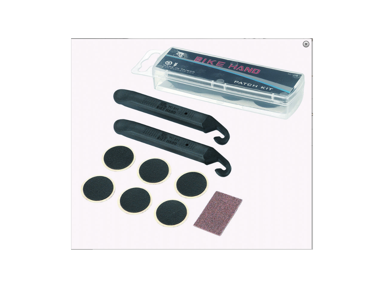 EyezOff Bicycle Saddle Bag with Tool Kit, Tire Levers, Tire Repair Kit