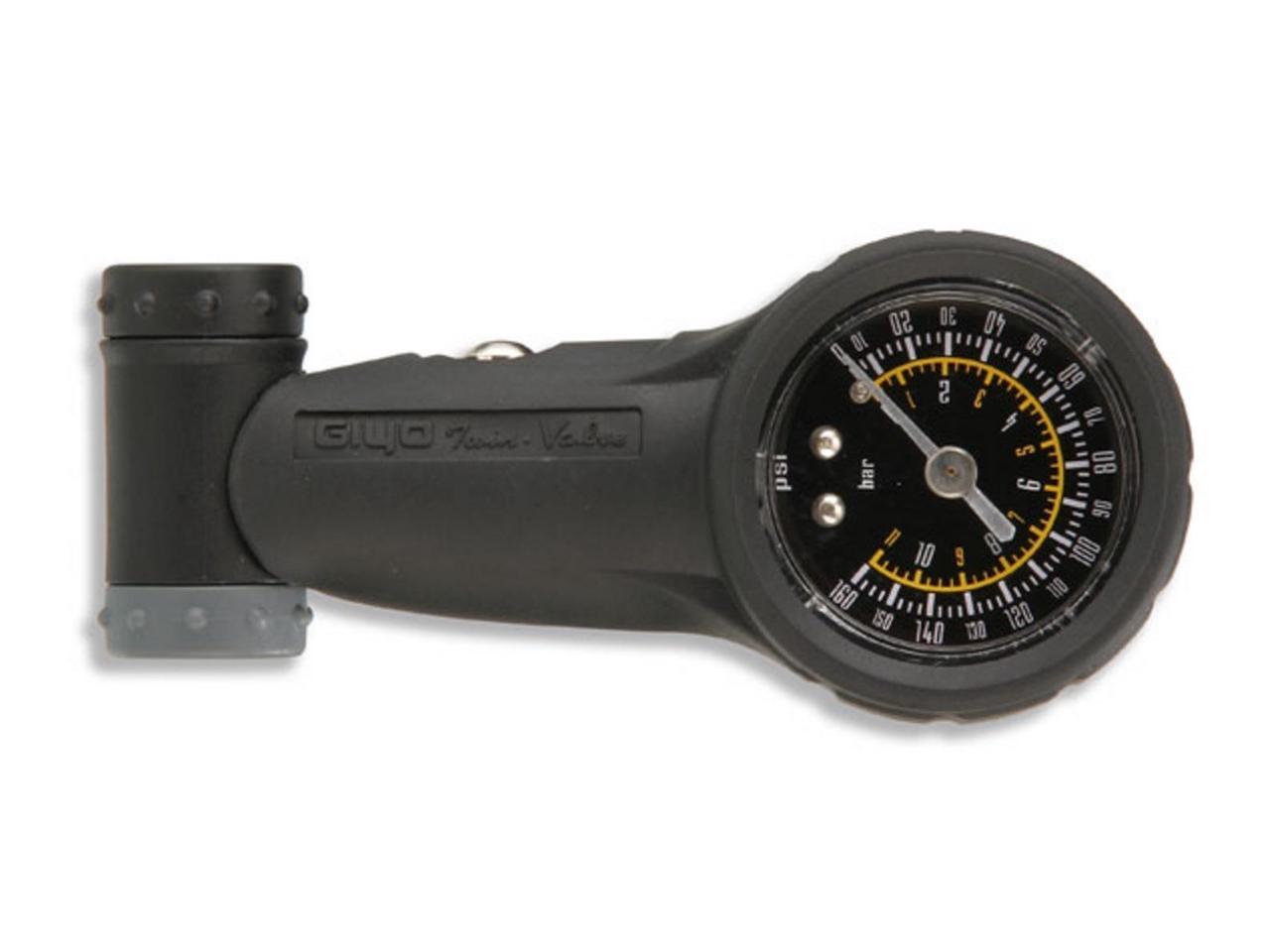 EyezOff EZ05-G Tire Pressure Gauge, Dual-Valve (Presta/Schrader) up to 160 PSI