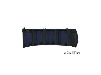 EyezOff SP8 Foldable Solar Panel Pack (14W Capacity) 5V/2.2A Output