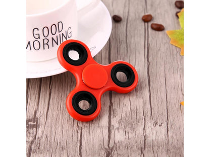 EyezOff Red Fidget Spinner ABS Material 1.5-min Rotation Time, Steel Beads Bearing