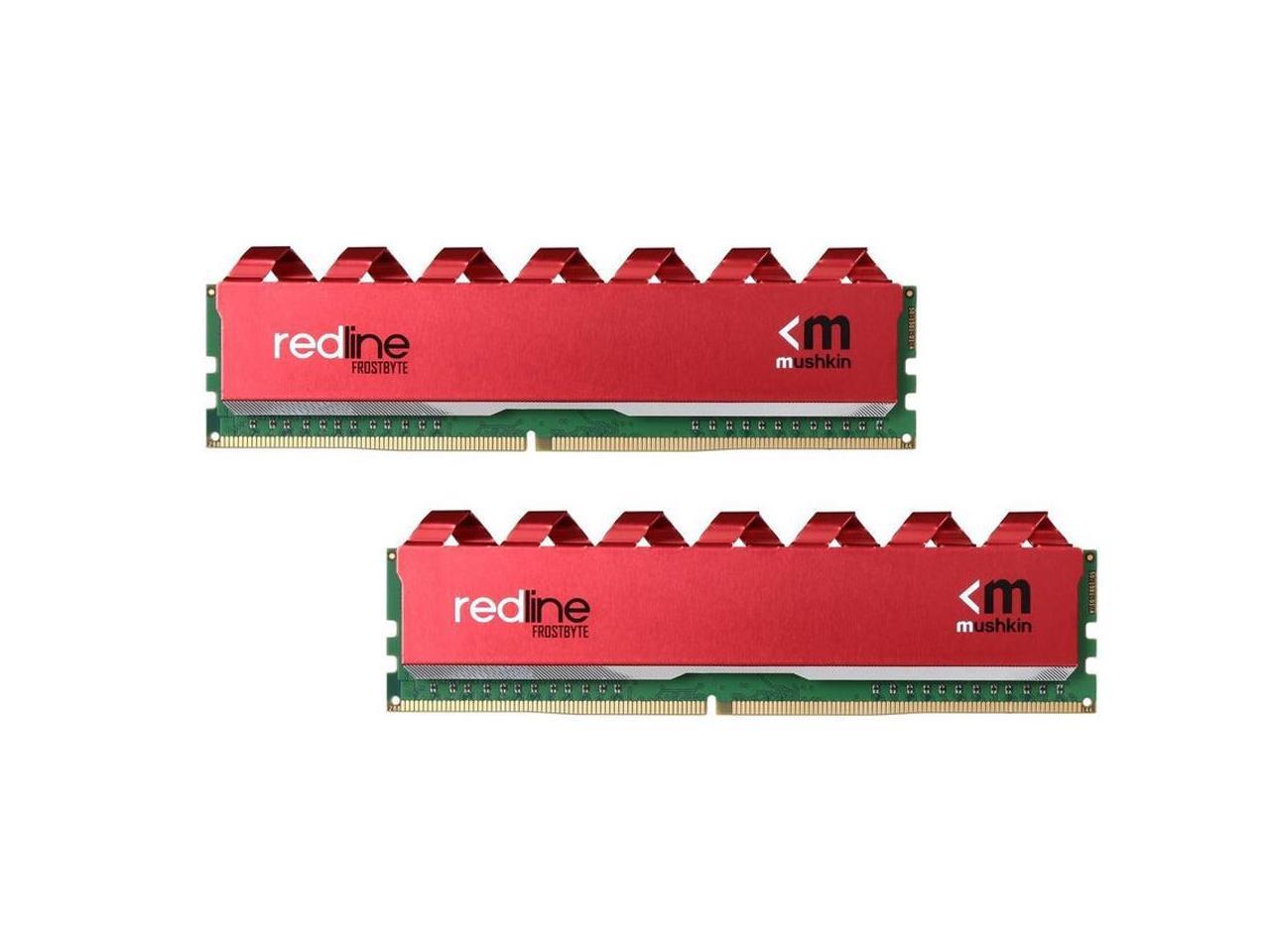 32GB Mushkin Redline Frostbyte DDR4 3600MHz PC4-28800 CL18 1.35V Dual Channel Kit (2x 16GB)