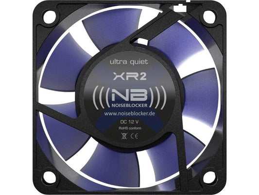 Noiseblocker Black Silent XR-2 60mm Computer Case Fan