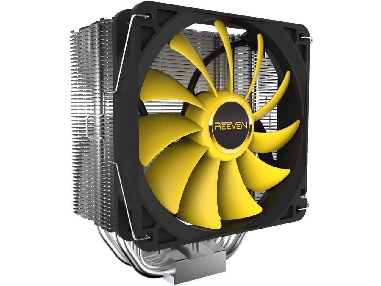 Reeven Hans 120mm 4 Heatpipes Performance CPU cooler