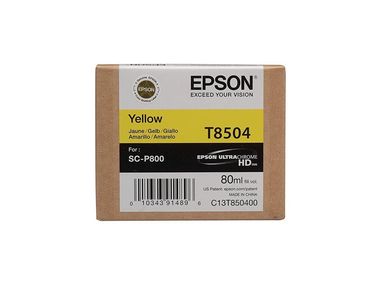 T850400 SINGLE 1X80 ML PHOTO YELLOW