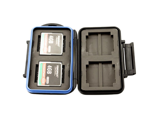 JJC MC-1 Waterproof Holder Storage Memory Card Case For 4PCS CompactFlash (CF) 8PCS MemoryStick Pro Duo