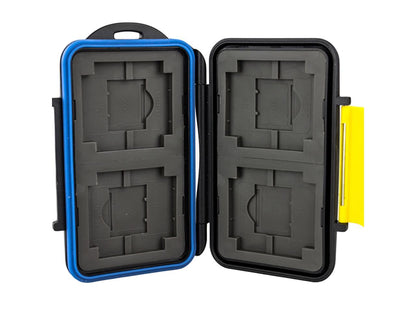 JJC MC-3 Waterproof Holder Storage Memory Card Case For 4PCS CompactFlash(CF) 4PCS SecureDigital(SD) 4PCS XDPictureCard(XD) 4PCS MemoryStick Pro Duo