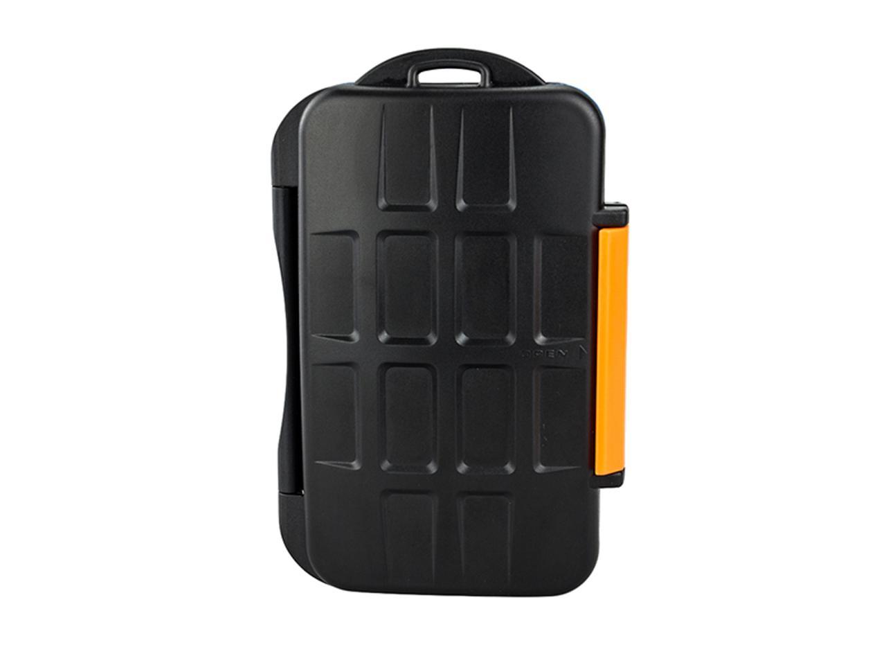 JJC MC-4 Waterproof Holder Storage Memory Card Case For 4PCS CompactFlash(CF) 8PCS Micro SD 8PCS XDPictureCard(XD)