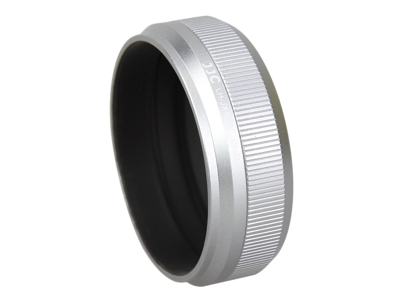 JJC LH-JX100II SILVER Upgrade Lens Hood Shade Adapter Ring for Fujifilm FinePix X100 X100S Replaces AR-X100 Silver