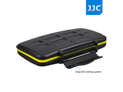 JJC MC-MSD16 Anti-shock Water-resistant Hard Holder Storage Camera Memory Card Case Protector For 16 PCS Micro SD Cards