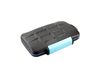 JJC MC-2 Waterproof Holder Storage Memory Card Case For 4PCS CompactFlash(CF) 8PCS SecureDigital(SD)
