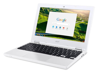 ACER Chromebook 11.6" 16GB 4GB RAM 2.20GHz Intel Celeron N2840 - White CB3-131-C8GZ (NX.G85AA.009)