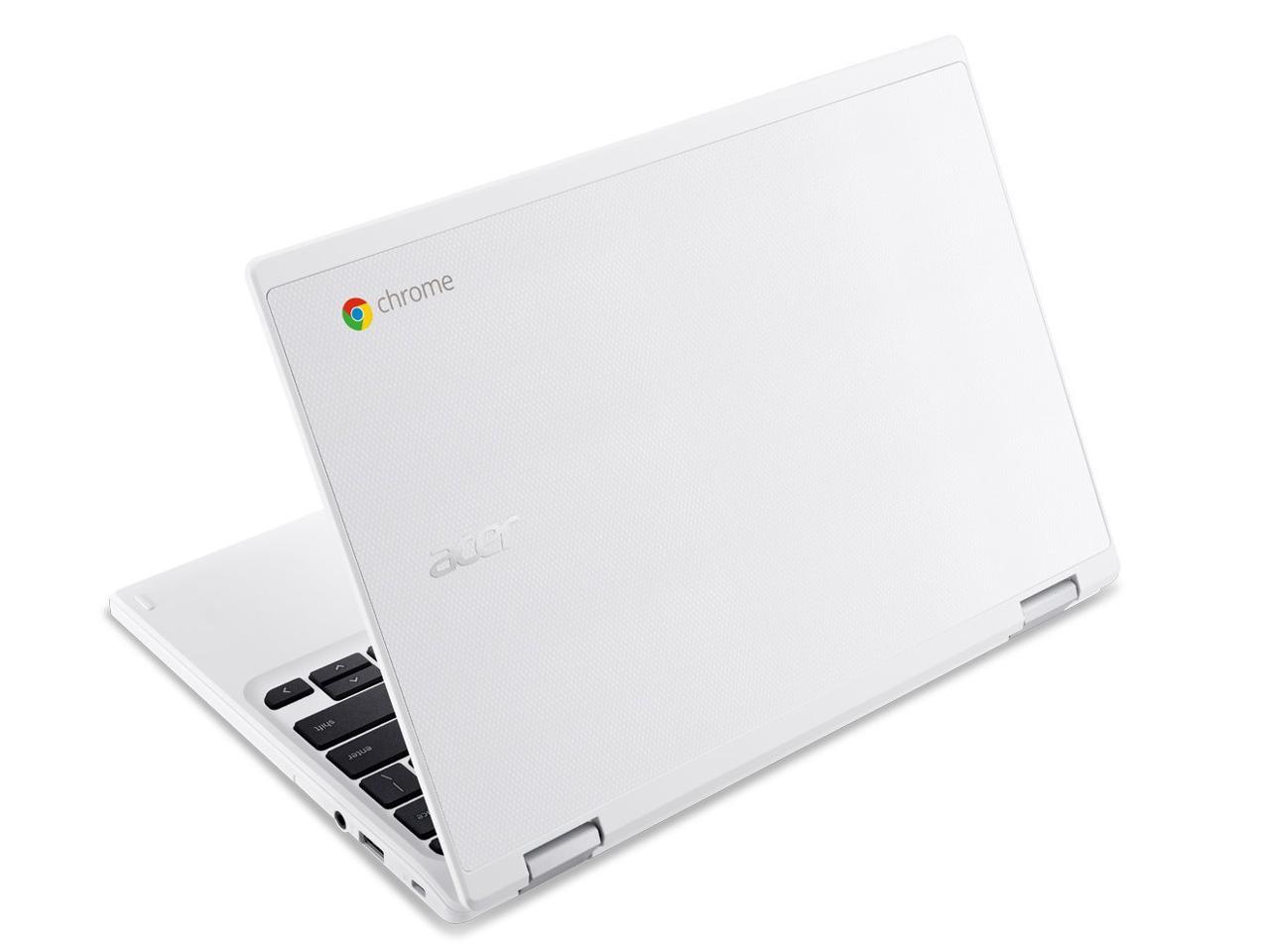 ACER Chromebook 11.6" 16GB 4GB RAM 2.20GHz Intel Celeron N2840 - White CB3-131-C8GZ (NX.G85AA.009)
