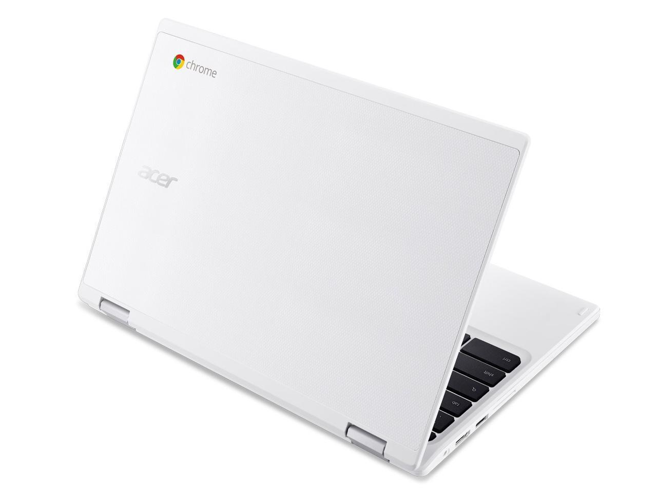 ACER Chromebook 11.6" 16GB 4GB RAM 2.20GHz Intel Celeron N2840 - White CB3-131-C8GZ (NX.G85AA.009)