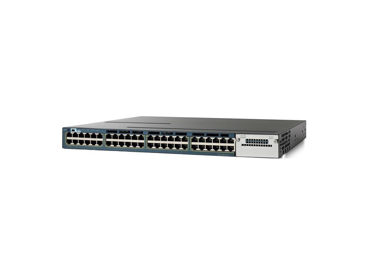 Cisco WS-C3560X-48T-S Catalyst 3560X 48 Port Data IP