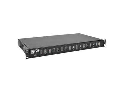 Tripp Lite 16-Port USB Charging Station with Syncing Function - 5V 40A / 200W USB Charger Output (U280-016-RM)