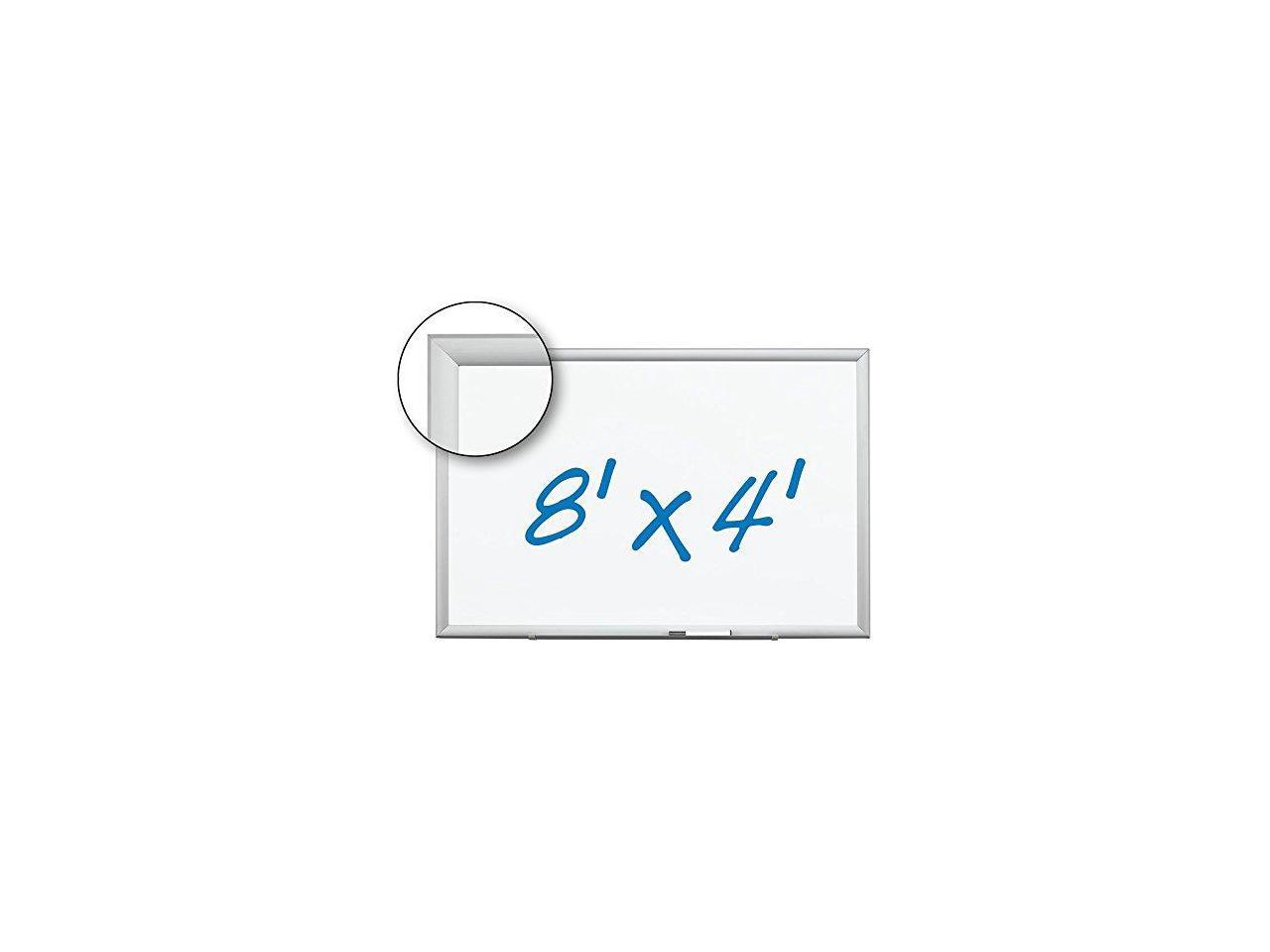 DRY ERASE BOARD PORCELAINALUMINUM FRAME 96INX48IN