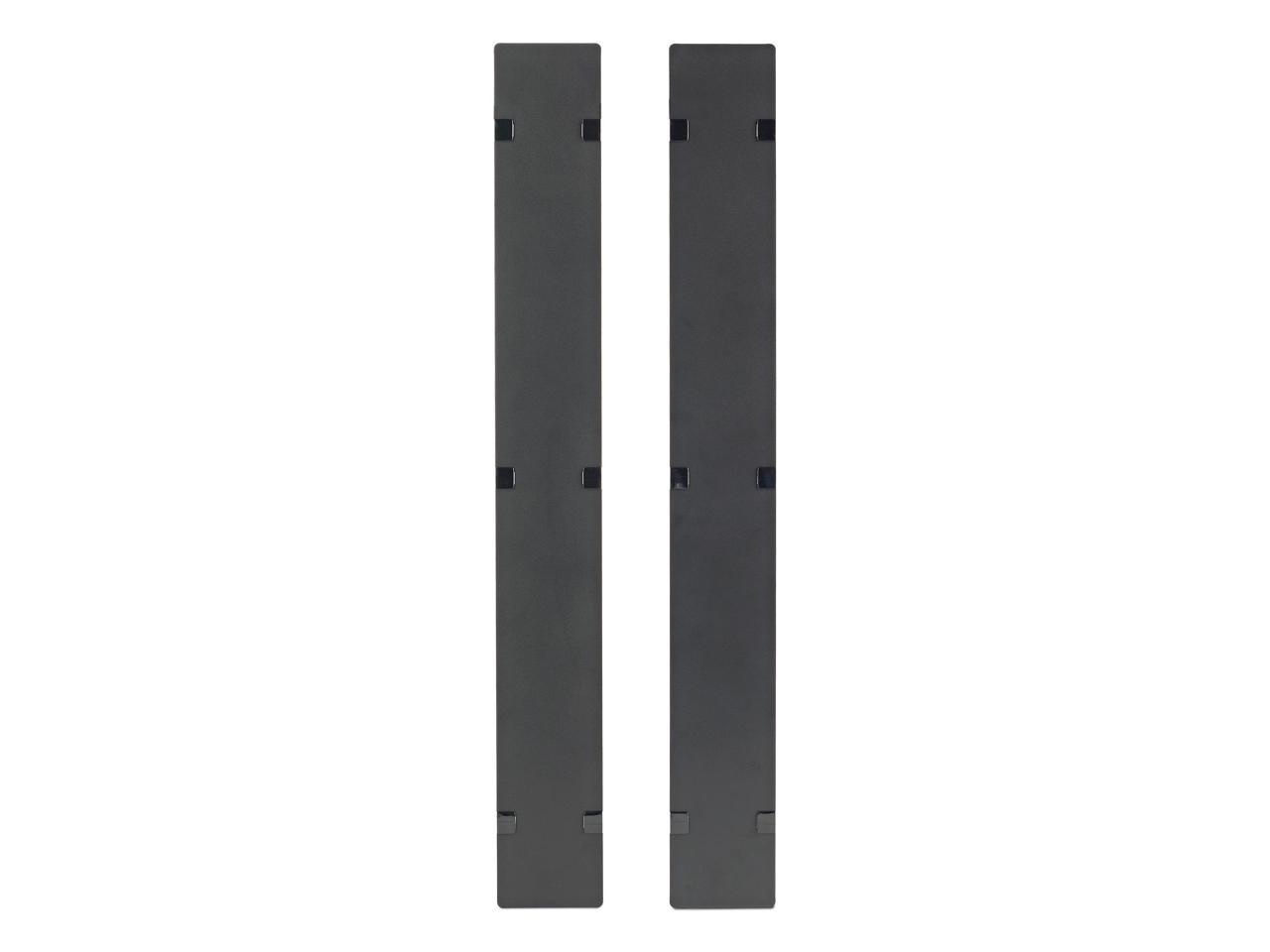 APC by Schneider Hinged Covers for NetShelter SX 750mm Wide 42U Vertical Cable Manager 2)
