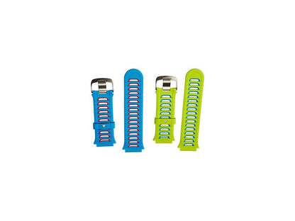 Garmin Accessory Band Kit Green Blue and Blue Red Wrist Bands for 920XT