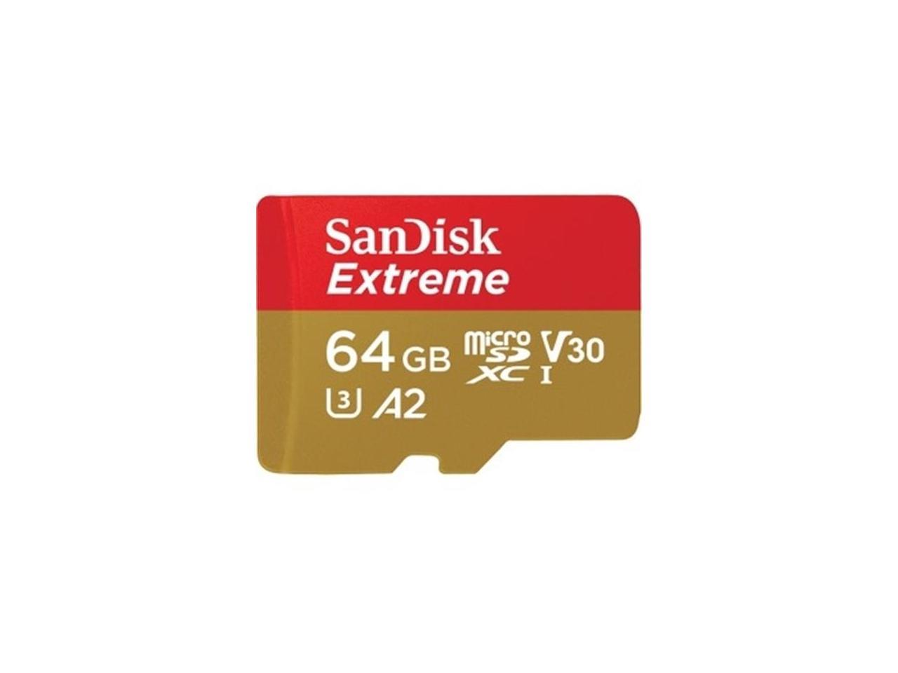 SanDisk Extreme 64 GB microSDXC Memory Card