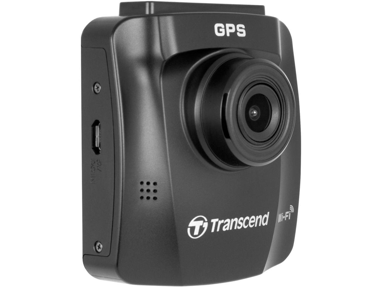Transcend DrivePro 230 1080p Full HD Car Dashboard Video Recorder with Suction Cup includes 32GB microSDHC Memory Card