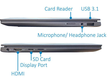 Dell Latitude Laptop 3301 13.3", Quad Core i7-8565U upto 4.6GHz, 1TB SSD NVMe, 8GB RAM, Intel UHD Graphics, Windows 10 Pro