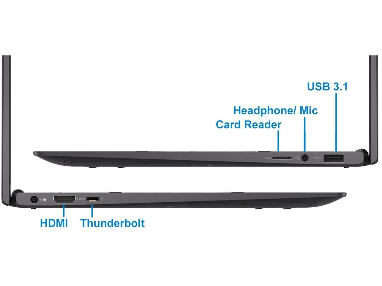 Dell Inspiron 13.3" 7000 2-in-1 4K Ultra HD Touch-Screen Laptop, Intel i7-10510U, 720p HD Webcam, 16GB Ram 1TB NVMe SSD, HDMI, AC Wi-Fi, Bluetooth, Fingerprint Reader - Windows 10 Pro