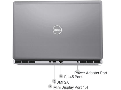 Dell Precision 7550 Mobile Workstation 15.6â€? FHD Laptop Computer, Intel i5-10400H, VR Ready, 8 GB RAM, 256GB NVMe SSD, HDMI, Thunderbolt, Mini-DisplayPort, AX Wi-Fi, Bluetooth - Windows 10 Pro