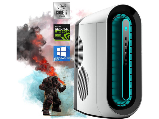 Alienware Aurora R11 Gaming Desktop, Intel i7-10700K, NVIDIA GeForce RTX 2070 Super 8GB GDDR6, 256GB NVMe SSD + 1TB SATA HDD, 32GB DDR4 XMP, DisplayPort, HDMI, AX Wi-Fi, Windows 10 Pro