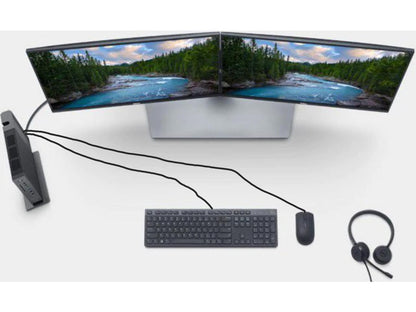 Dell 5070 USFF, Quad Core Pentium Silver upto 2.80GHz, 16GB DDR4, 1TB M.2 SSD, USB 3.1, WiFi, Bluetooth, 4K UHD 3-Monitor Support, Display Port, HDMI, Windows 10 Pro