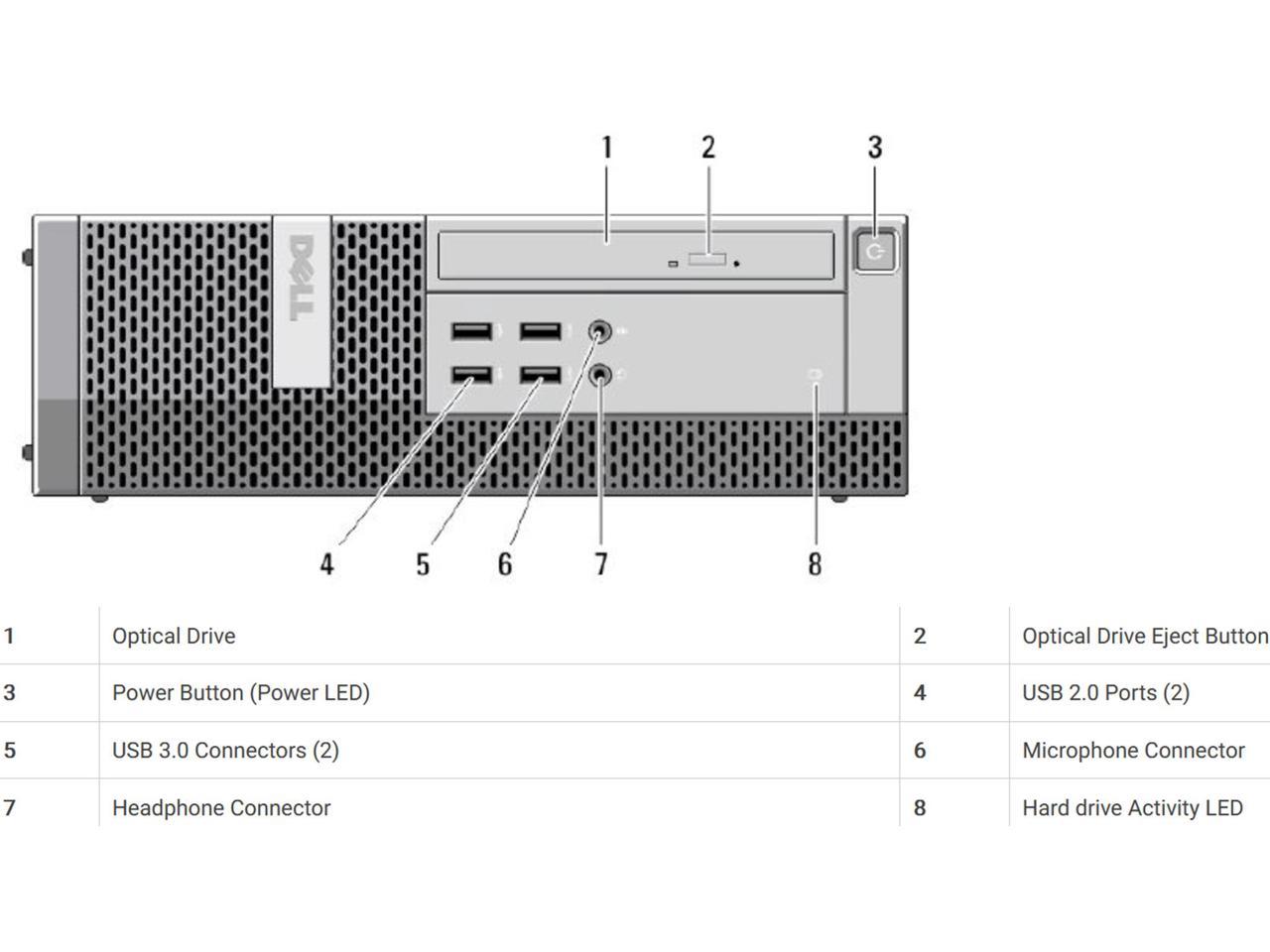 Dell Optiplex i7 9010 SFF Desktop, Intel Quad-Core upto 3.9GHz, 16GB DDR3, 256GB SSD, Intel HD Graphics 4K 3-Monitor Support(2x DP 1 x VGA) WIFI, BT 4.0, USB 3.0, DVD-RW, Windows 10 Pro