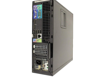 Dell Optiplex i7 9010 SFF Desktop, Intel Quad-Core upto 3.9GHz, 16GB DDR3, 256GB SSD, Intel HD Graphics 4K 3-Monitor Support(2x DP 1 x VGA) WIFI, BT 4.0, USB 3.0, DVD-RW, Windows 10 Pro