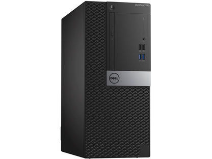 Dell Optiplex 7040 Tower, i7-6700 Quad Core upto4.2 Ghz, 1TB SSD, 16GB RAM, 4K UHD 3-Monitor Support, 2x Display Port, HDMI, DVDRW, Windows 10 Pro, WiFi