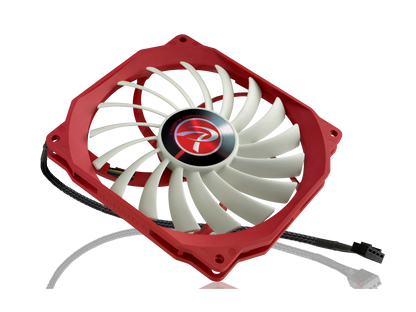 RAIJINTEK Aeolus ß-RW, 120mm x 13mm, 4Pin PWM Function, PC Case Fan, Cooling System Fan