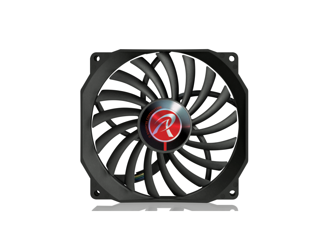 RAIJINTEK Aeolus ß-BB, 120mm x 13mm, 4pin PWM function, PC Case Fan, Cooling System Fan