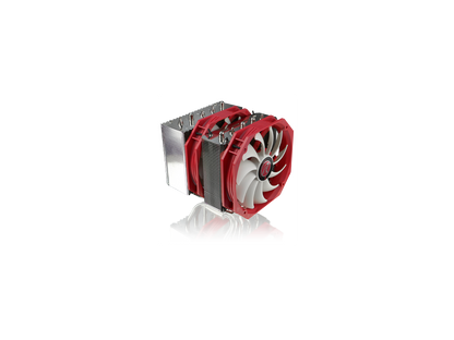 RAIJINTEK TISIS, Dual-Tower CPU Cooler, 5pcs 8mm Heat-Pipe, 2*14025mm PWM Fans, Option to Install 3 fans, Fully Nickel Plating, Copper Base, Multiple Mouting Kit for Intel & AMD, User friendly design